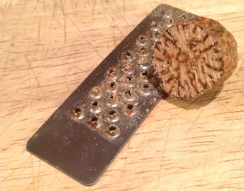 You don't actually have to use freshly grated nutmeg, but tiny nutmeg graters are super fun.